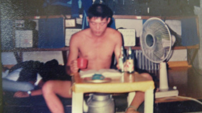 말년에 쐬주와 독서 삼매경중