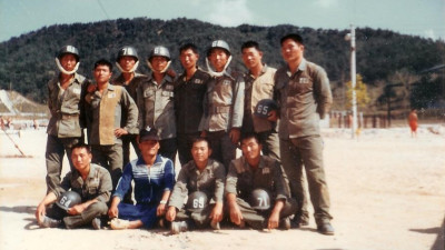 공수교육중 잠시(증평공수13여단)...