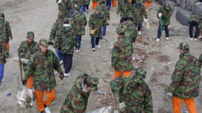 2006년 203특공여단 혹한기훈련