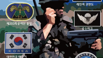 각 부착물 판매 (흉장외...)